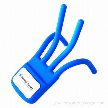 Unique hand-shaped silicone mobile phone holder